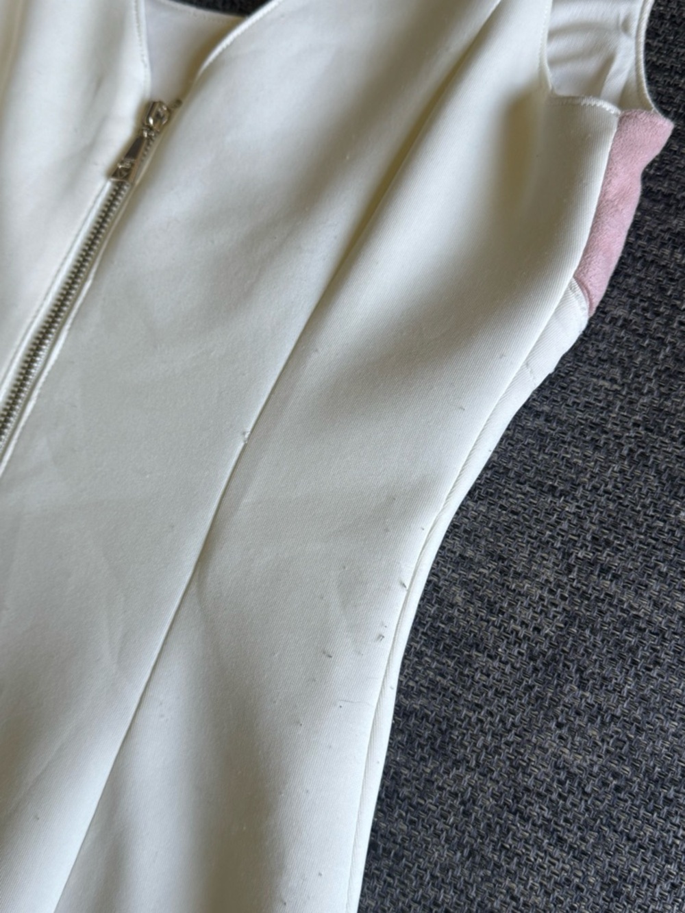 Guess Pink and White Lace-Up Mini Dress - Picture 2 of 4
